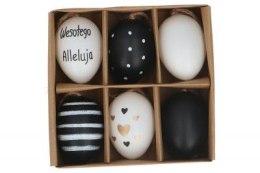 Zawieszka jajko 6szt 6cm