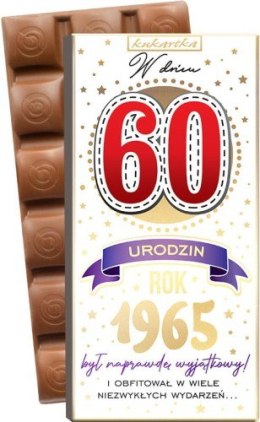 Czekolada Urodziny 60 (cyfry, roczniki) 426
