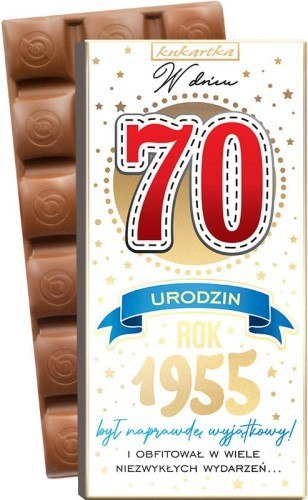 Czekolada Urodziny 70 (cyfry, roczniki) 427