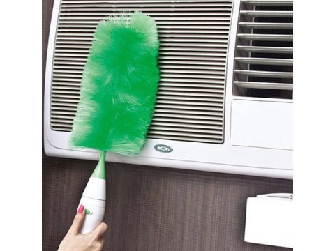 Elektryczna szczotka do kurzu obrotowa zmiotka