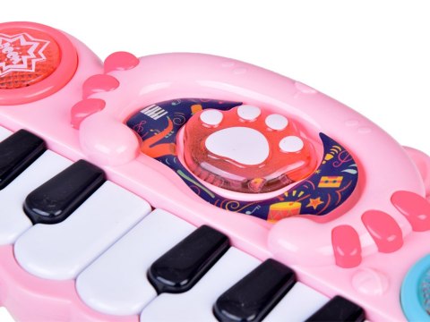 Interaktywne organki kolorowa zabawka muzyczna dla dziecka IN0177