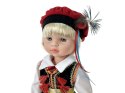 Lalka chłopiec 38cm KRAKOWIAK w stroju ludowym z polskim głosem śpiewa i mówi po polsku twarda