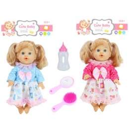 Lalka dziewczynka z głosem i akcesoriami 30cm A-0107