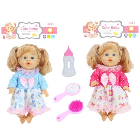 Lalka dziewczynka z głosem i akcesoriami 30cm A-0107