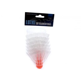 Lotki do badmintona 6szt. plastikowe w worku