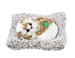 Pies na poduszce 18cm figurka dekoracyjna