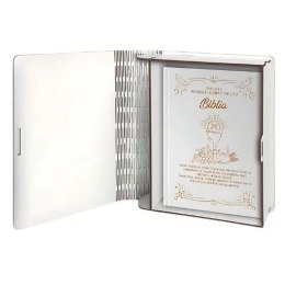 Pudełko na Biblię - Pamiątka I KOMUNII Świętej - Kielich 3341-KOM6