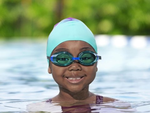 Silikonowy czepek kąpielowy basenowy dla dzieci kolorowy 3+ BESTWAY BE26049