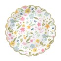 Talerzyk papierowy Polne Kwiaty 7cali 6szt. 155226