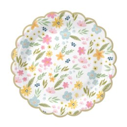 Talerzyk papierowy Polne Kwiaty 7cali 6szt. 155226