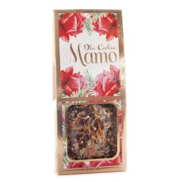 Wyjątkowa herbatka kwiatowa w złotym opakowaniu z napisem 