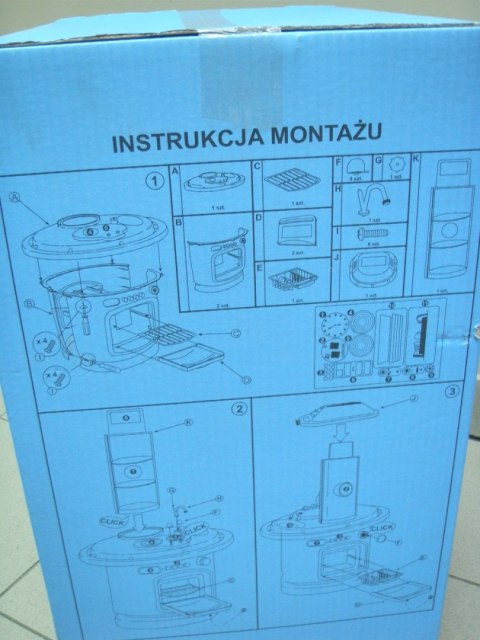 Kuchnia wielofunkcyjna niebieska | W-48