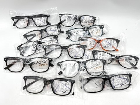 Okulary do czytania korekcyjne 12 szt. mix wzorów