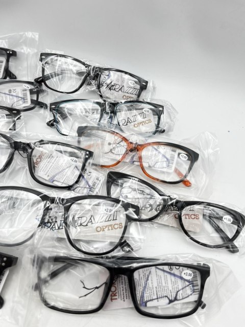 Okulary do czytania korekcyjne 12 szt. mix wzorów