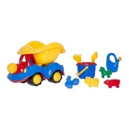 Samochód pajacyk z kpl.koniczynka 9el.