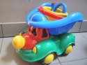Samochód pajacyk z kpl.koniczynka 9el.