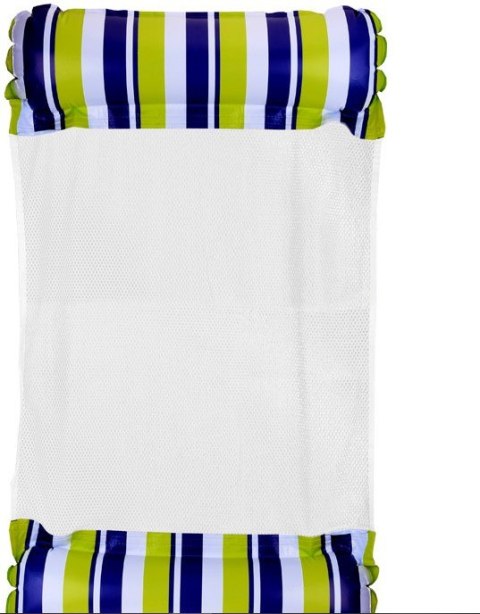 Dmuchany zielono niebieski materac do pływania Hamak wodny na basen i plażę SP0759 JZ