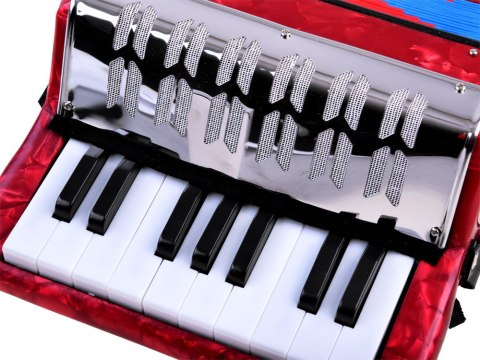 Duży muzyczny AKORDEON dla dzieci Harmonia IN0148 CZ