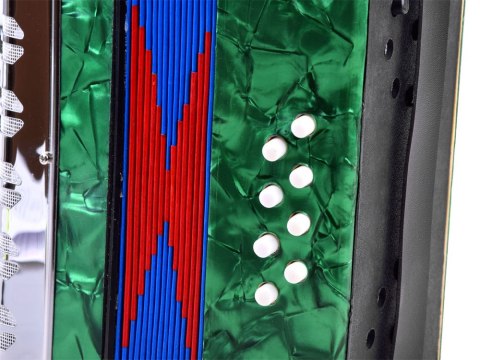 Duży muzyczny AKORDEON dla dzieci Harmonia IN0148 ZI