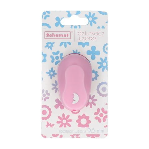 Dziurkacz wzorek 9,5 mm KSIĘŻYC | 7116 NR 45