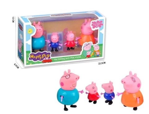 Figurki 4szt ŚWINKA PEPPA KN79