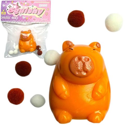 Gniotek squishy kapibara 5cm B-3844
