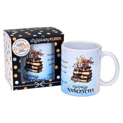 Kubek ceramiczny Najlepsza Nauczycielka / Nauczyciel 3309-N4