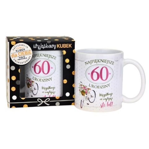 Kubek na 60 urodziny dla kobiety (rower) 3309-UR19-60