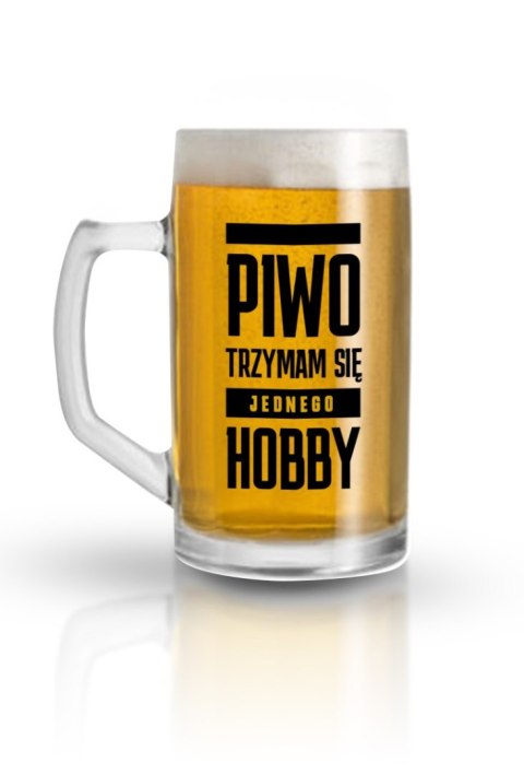 Kufel 500ml Trzymam się jednego hobby