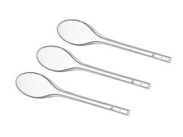 Łyżeczki wielokrotnego użytku 12,5cm transparentne 50szt. 00-12