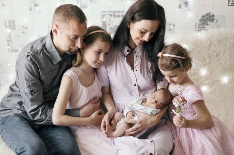 Naklejki 12szt. CHRZEST ŚW cukiernia podziękowanie