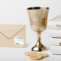 Naklejki 12szt. SŁODKIE PODZIĘKOWANIE KOMUNIA CIASTO