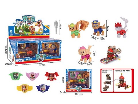 Piesek do skręcania 18cm BZ5076