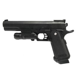 Pistolet na kulki z laserem 24cm B-1943