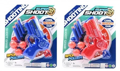 Pistolet na strzałki blister 22 x 27cm