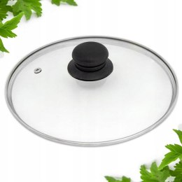 Pokrywa szklana 14 cm pokrywka do garnka rondla
