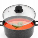 Pokrywa szklana 14 cm pokrywka do garnka rondla