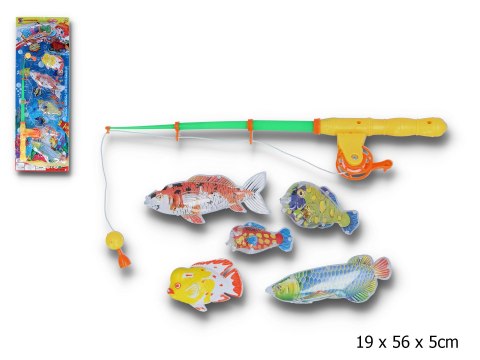 Wędka z rybkami na blistrze