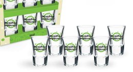 Zestaw 6 kieliszków 35ml green Wszystkiego najlepszego
