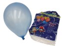 Balony gumowe niebieskie 15 x 20 cm - 100szt.