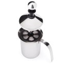 Dzbanek spieniacz do mleka ręczny Kulka 0,8 l