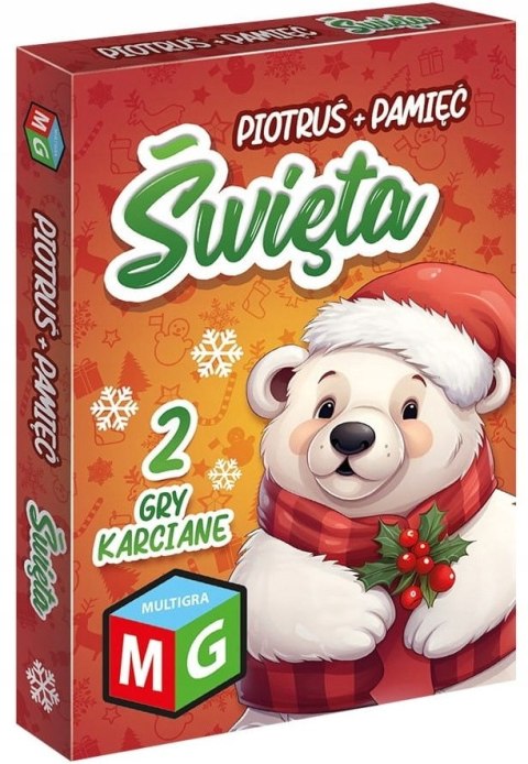 Gra karciana Piotruś Święta Świąteczna