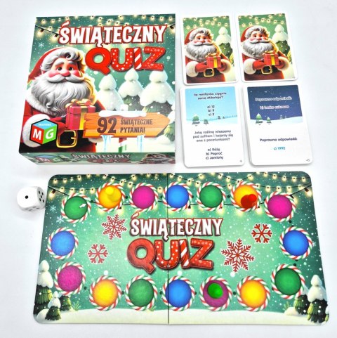 Gra rodzinny quiz świąteczny