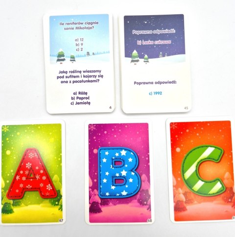 Gra rodzinny quiz świąteczny