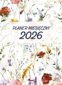 Kalendarz planer miesięczny duży 2026 A4