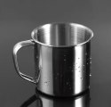 Kubek stalowy 12cm z uchem 1,15l XJ4971