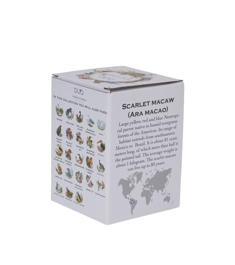 Kubek termiczny Ptasi Świat PAPUGI ARA SZKARŁATNE