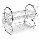 Ociekacz suszarka do naczyń dwupoziomowa Omega 56,5 x 25 x 38 cm