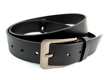 Pasek czarny do spodni 125cm