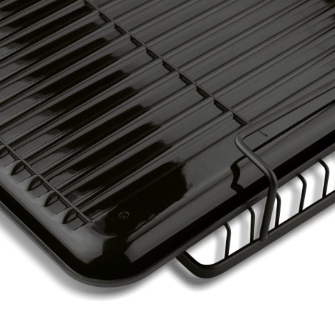 Stojący ociekacz do naczyń z pojemnikiem na sztućce i tacą suszarka Besta 44 x 10 x 33 cm